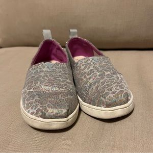 Toms Y1 Alpergata slip on - rainbow leopard print